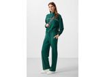 Oversized Zip-Kragen Trainingsanzug-Set