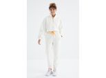 Oversized Fleece Sweatshirt und Hose Set