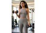 Mouwloos Katoenmengsel Actief Set