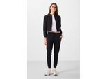 Übergroßer Kapuzen-Zip-Sweatshirt- und Hosen-Set