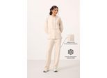 Übergrößen Kapuzenpullover und Hose mit weitem Bein Set