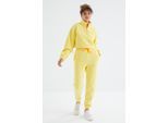 Übergrößen Fleece Sweatshirt und Hose Set