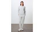 Oversized Katoenen-polyester Sweater en Broek Set
