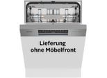 GORENJE teilintegrierbarer Geschirrspüler "GI663B95X", Energieeffizienz: B (A-G), inox, B:59,8cm H:81,6cm T:57,5cm, Geschirrspüler, 16 Maßgedecke, auto. Türöffnung, Besteckschublade