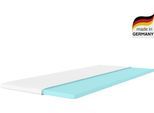 Topper OTTO HOME "Tornby Topper 90x200 cm,180x200 cm, in 4 Härtegraden, Tencel™ Bezug", weiß, B:100cm H:6cm L:200cm, Kaltschaum, Topper, Matratze & Boxspringbett, Hausstauballergiker geeignet, langlebig