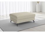 Polsterhocker SIT & MORE "Chelsea, B: 103 cm", creme, B:103cm H:45cm T:69cm, 100% Polyester, Hocker, Polsterhocker, mit praktischem Stauraum