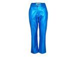 AmyLynn Dames/Dames Metallic Broek (Blauw)