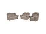 Livetastic , Hellbraun , Textil , Made in EU , Hocker erhältlich, Rücken echt, Armteil links, Armteil rechts , Wohnzimmer, Sofas & Couches, Sofas, Weitere Sofas