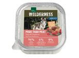 REAL NATURE WILDERNESS Nassfutter Hund, Adult, Jelly Core, More than Meat Rind mit Himbeeren 16x100 g