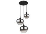 Globo Hängeleuchte, Schwarz, Metall, Glas, 120 cm, Lampen & Leuchten, Innenbeleuchtung, Leuchten nach Räumen, Esstischlampen