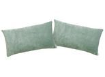 Kissenbezug OTTO HOME "Desner3", grün (jade), B:40cm L:80cm, Microfaser, Obermaterial: 100% Polyester, Kissenbezüge, Kissenbezug, Kissenhülle mit Reißverschluss, Cashmere-Touch, kuschelig & weich
