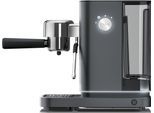 WMF Espressomaschine "Lumero Stone Grey, inkl. 3 Einsätzen & Abschlagbox, für 1-2 Tassen", grau (steingrau), B:31cm H:30,5cm T:14cm, Kaffeemaschinen, kompakt, LED-Beleuchtung, 15 bar, 1350 Watt, 1-Loch-Milchschaumdüse, Espressomaschine