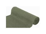 Glatter Bündchenstoff "Comfort", oliv-melange