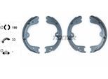TEXTAR Bremsbackensatz, Feststellbremse 91073200 für Mercedes NISSAN INFINITI