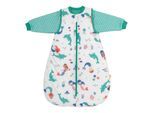 Babyschlafsack SCHLUMMERSACK "Schlafsack ohne Füßen 1.0 Tog", Baby, Gr. L: 70cm, grün (meerjungfrau), Obermaterial: 100% Baumwolle CO., Schlafsäcke