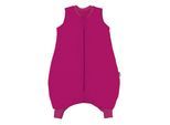 Babyschlafsack SCHLUMMERSACK "Schlafsack mit Füßen 2.5 Tog" Gr. 70, lila (beere), Schlafsäcke, Baby, L: 70cm, Obermaterial: 100% Baumwolle CO., L:70cm