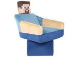 Minecraft , Blau, Mehrfarbig , Textil , Gaming , 69x96x75 cm , Sitzfläche 360° drehbar, inklusive Armlehnen ,