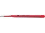 Faber-Castell Ersatz-Gelrollermine G2, Strichstärke 0,6 mm, Ø 1,0 mm, Schreibfarbe rot, dokumentenecht, mit Metallspitze, Kunststoff, 10 Stück