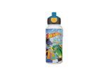 Trinkflasche MEPAL "Pop-Up Trinkflasche Campus (2026) 400 ml", bunt (hot wheels), H:18,4cm, Trinkflaschen, Trinkflasche, Spülmaschinengeeignet