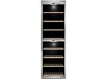 CASO Weinkühlschrank "730", Energieeffizienz: G, grau (schwarz), B:59,5cm H:186cm T:70,5cm, Weinkühlschränke, WineComfort 1800 Smart, Weinkühlschrank