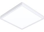 EGLO Aufbauleuchte "Fueva 6 Deckenleuchte, Aufbaulampe, Kunststoff, Deckenbeleuchtung", weiß, 1, H: 2,5cm, 1 Stk., Leuchten, Aufbauleuchte - L29 x B29 x H2,5 cm - weiß - 13W inkl.