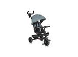 Byox Dreirad, Tricycle Summer, Fußstütze klappbar, Musik, Becherhalter, Körbe blau