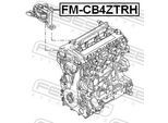 FEBEST Lagerung, Motor fmcb4ztrh vorne rechts für Ford Volvo