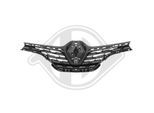 DIEDERICHS Kühlergitter 4467440 für RENAULT