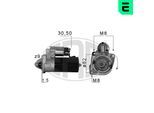 ERA Starter 220679a für Fiat Citroën/Peugeot DAF