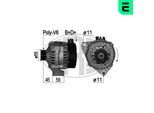 ERA Generator Gentor 209063a für Citroën/Peugeot Mercedes