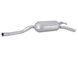 HELLA Endschalldämpfer 8ld366033141 hinten für Mercedes