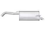 HELLA Endschalldämpfer 8ld366033651 hinten für NISSAN