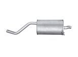 HELLA Endschalldämpfer 8ld366034831 hinten für RENAULT DACIA