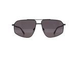 Calvin Klein Aviator Heren Mat Donker Gunmetal Donkergrijs CK23126S