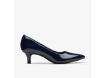 Shondrah Jade Marineblauwe Patenten Schoenen