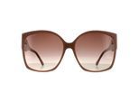 Jimmy Choo zonnebril Noemi/s Kon ha naakt glitter bruine gradiënt