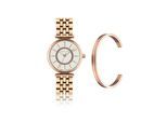 Quarzuhr ISABELLA FORD "SFE8-1", rosa (rose gold), Armbanduhren, Damen, Quarzuhr
