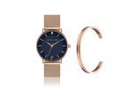 Quarzuhr ISABELLA FORD "SFB1-3", rosa (rose gold), Armbanduhren, Damen, Quarzuhr