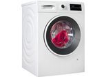 BOSCH Waschmaschine "WAN28226", Energieeffizienz: A (A-G), weiß, B:59,8cm H:84,5cm T:59cm, Waschmaschinen, Bis zu 50% weniger Knitterfalten dank Iron Assist und EEK A