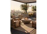 Teppich Outdoor KASBERG in Beige, im Vintage-Stil, 160 x 230 cm