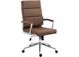 CLP Bürostuhl Cleveland I Ergonomischer Schreibtischstuhl I Höhenverstellbar mit Wippfunktion I Chefsessel mit Armlehnen