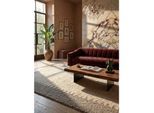 Teppich Bordüre Beige 160 x 230 cm - MEDWAY Kadima Design
