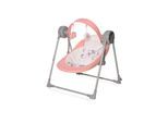 Lorelli Babywippe Twinkle klappbar Musik Schwingfunktion, Timer Fernbedienung rosa