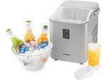 HYUNDAI Eiswürfelmaschine "HYUICEM12S", silber, B:22cm H:27cm T:30cm, Eiswürfelbereiter, Herausnehmbarer Eisbehälter