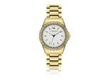 Quarzuhr CLARE MOSS "CMA7-B078G", gold, Armbanduhren, Damen, Quarzuhr