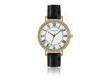 Quarzuhr CLARE MOSS "CMB2-S014G", schwarz, Armbanduhren, Damen, Quarzuhr