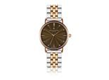 Quarzuhr PHILIPP BLANC "PB7-B288S", rose gold, silber, Armbanduhren, Damen, Quarzuhr