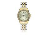 Quarzuhr CLARE MOSS "CMA6-B298S", gold, silber, Armbanduhren, Damen, Quarzuhr