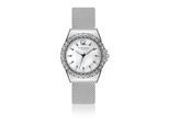 Quarzuhr CLARE MOSS "CMA4-B018S", silber, Armbanduhren, Damen, Quarzuhr