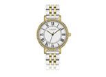 Quarzuhr CLARE MOSS "CMB2-B294S", gold, silber, Armbanduhren, Damen, Quarzuhr